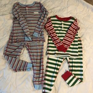 Two pair of Hatley pajamas size 3